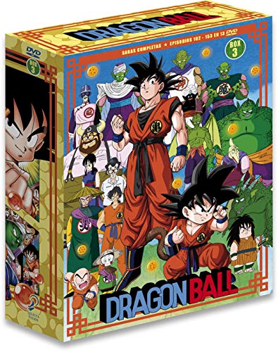 Dragon Ball Sagas Completas Box 3 Ep. 109 A 153 En...