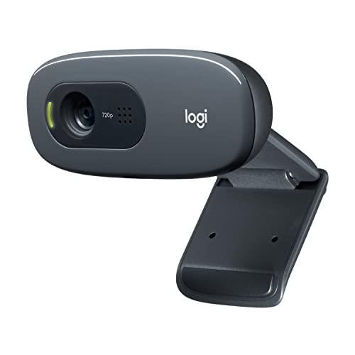 Logitech C270 Webcam Streaming HD, 720p/30fps,...