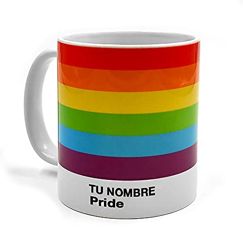 Tazas LGBTIQ+ PRIDE personalizadas con tu NOMBRE |...