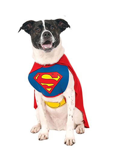 Rubies - Disfraz de Superman para mascota, Talla M...