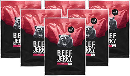 Carne seca de res - Beef Jerky con pimienta - 6x...