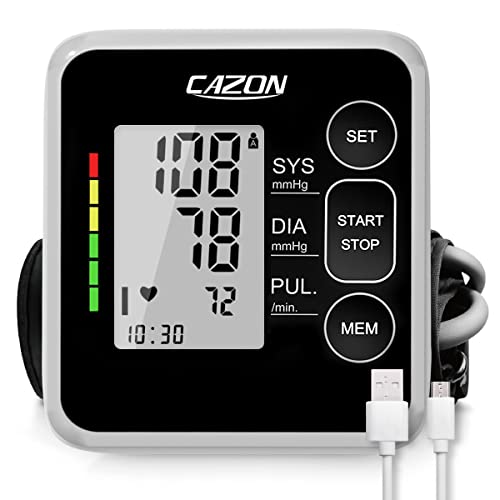 CAZON Tensiómetro de Brazo, Monitor de presión...
