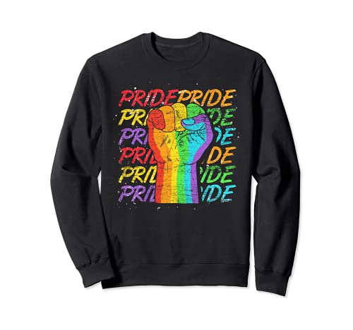 Puño Orgullo Gay Pride Bandera Arcoíris...