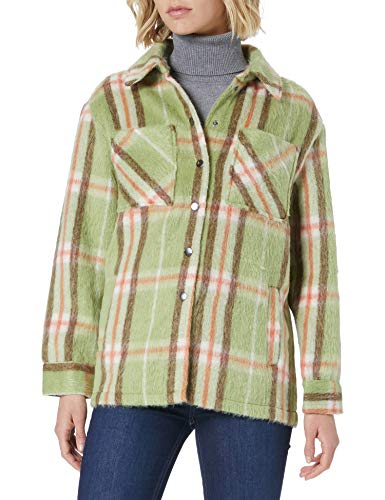 Only ONLAVO L/S Check Shacket PNT Chaqueta,...