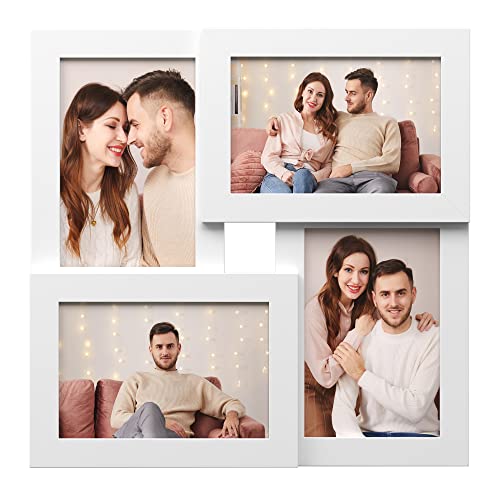 SONGMICS Picture Frames Collage for 4 photos, for...