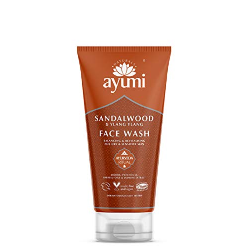 Ayumi Sandalwood & Ylang Ylang Face Wash. Vegan,...