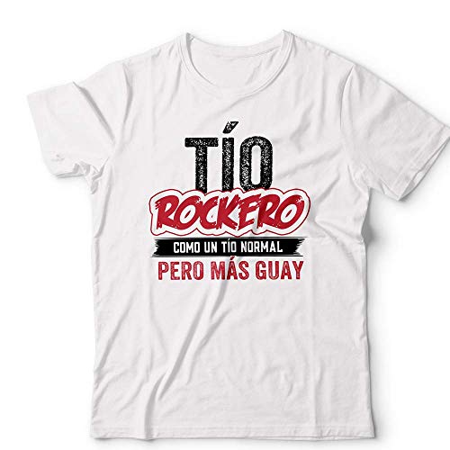 MUGFFINS Camiseta Tío Rockero Regalos Divertidos...