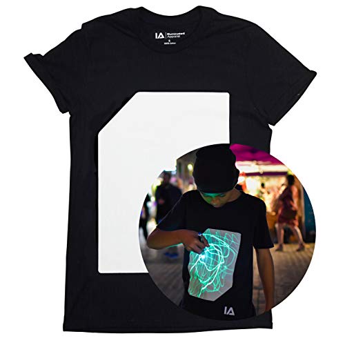 Illuminated Apparel Camiseta con diseño...