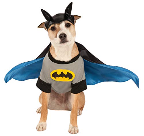 DC Comics - Disfraz de Batman para mascota, Talla...