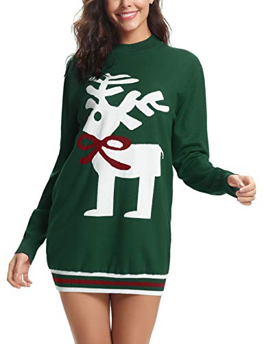 iClosam Suéter de Navidad Mujer Invierno Jersey...