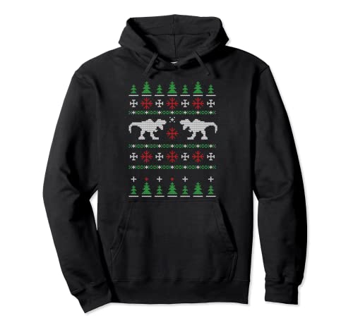 Ugly Christmas Sweater Dinosaurios Niños Navidad...