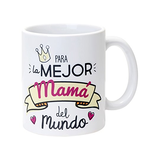Mopec Taza Cerámica para la Mejor Mamá,...
