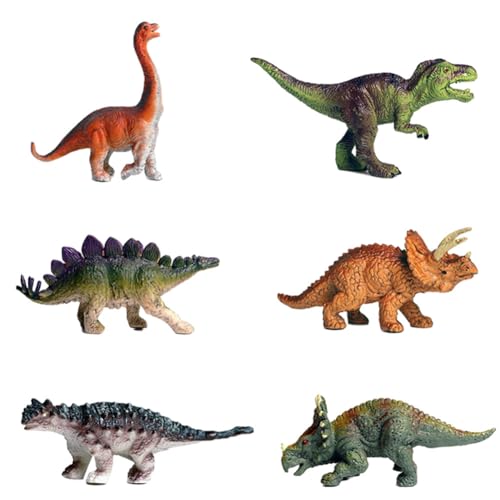 OFKAFEZV 6 Piezas Figuras De Dinosaurios, Figuras...