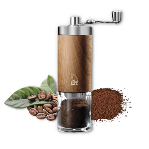 Capy Brew – Molinillo de café manual premium...