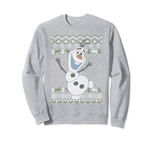 Disney Frozen Olaf Sven Ugly Christmas Sweater...