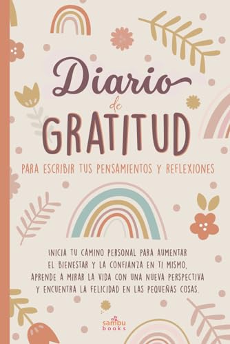 Diario de gratitud para escribir tus pensamientos...