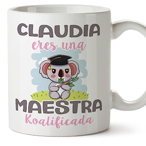 MUGFFINS Tazas Personalizadas para MAESTRA - En...