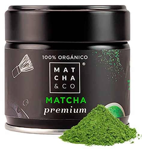 Matcha & CO Té Matcha Premium 100% Ecológico,...