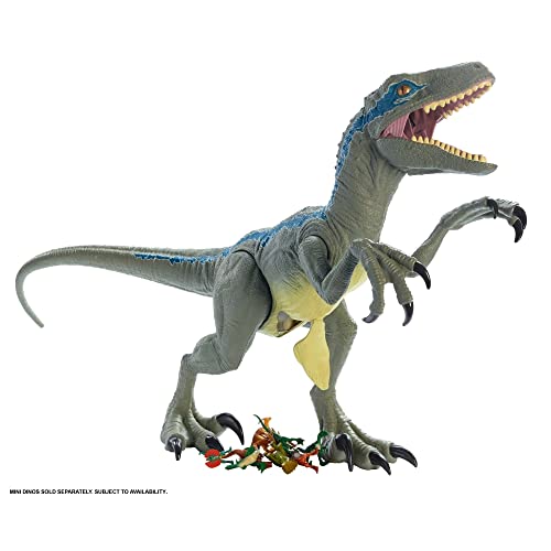 Mattel - Jurassic World Velocirráptor Blue...