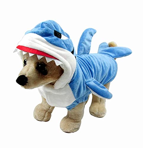 Hotumn Disfraz de tiburón para Mascotas, Ropa...