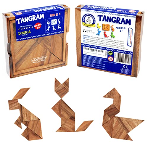 Logica Juegos Art. Tangram - 100 Puzzles en 1 -...