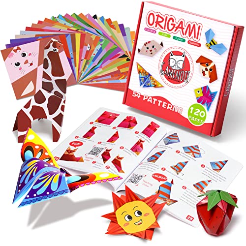 Gamenote color kit de origami para niños 120...