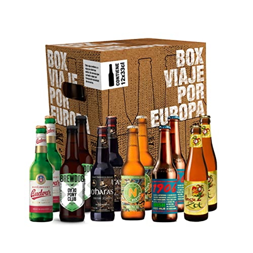 Box Viaje por Europa - Pack de Degustación de...