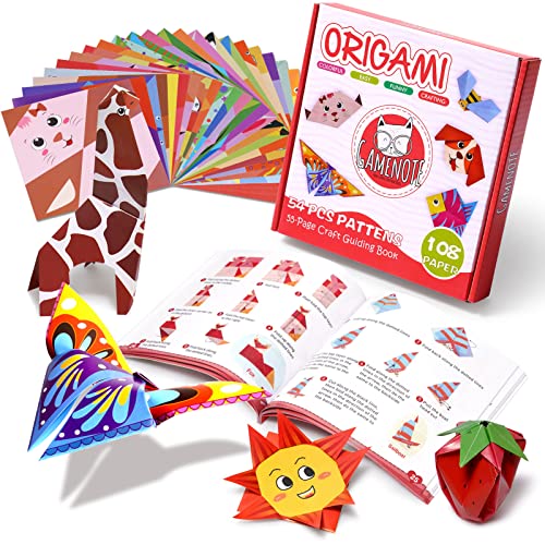 Gamenote color kit de origami para niños 108...