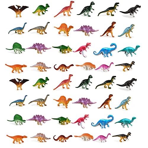 Figuras de juguete de dinosaurio, 48 piezas,...