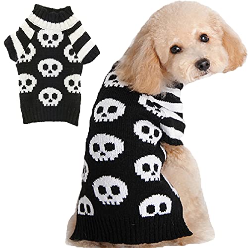 ABRRLO Jerséis para perros Halloween ropa de...
