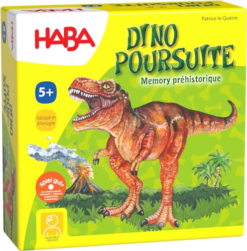 HABA - Juego de Memoria prehistórica, Dino...