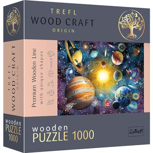 Trefl 1000 Elementos, Wood Craft, Formas...