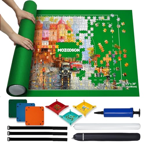 MOZOOSON Tapete Puzzle, Puzzle Mat Roll, Tapete...