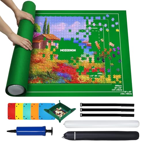 MOZOOSON Tapete Puzzle, Puzzle Pad Puzzle Mat Roll...