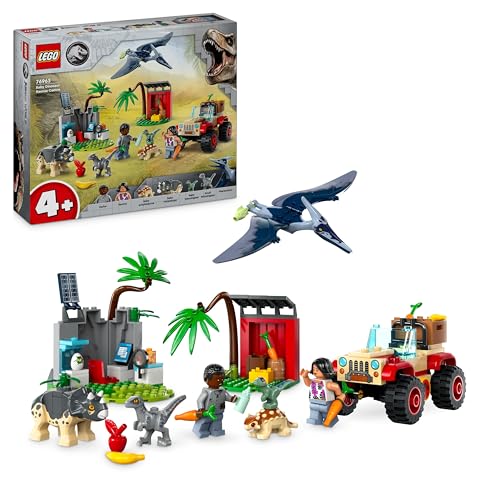 LEGO Jurassic World Centro de Rescate de Crías de...