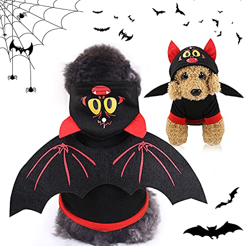 Pet Halloween Bat Wings Disfraz, Disfraz Halloween...