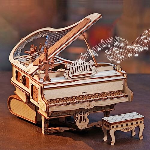 ROBOTIME Puzzle 3D de Madera, Caja de Música...