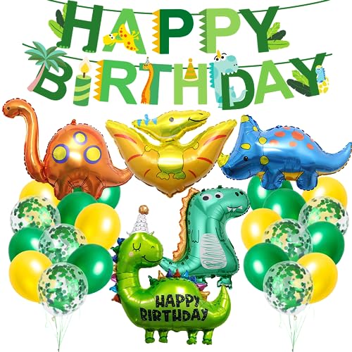 Decoración cumpleaños Dinosaurios, XXL Globos...