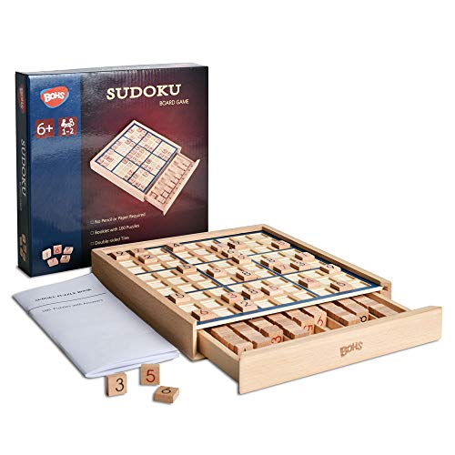Juego de Mesa de Madera Sudoku con cajón - con...