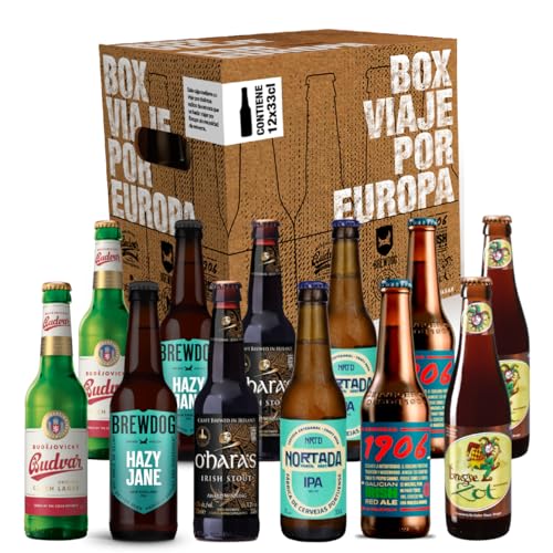 Box Viaje por Europa - Pack de Degustación de...