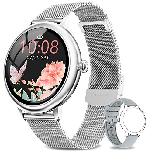 NAIXUES Smartwatch Mujer, Reloj Inteligente...