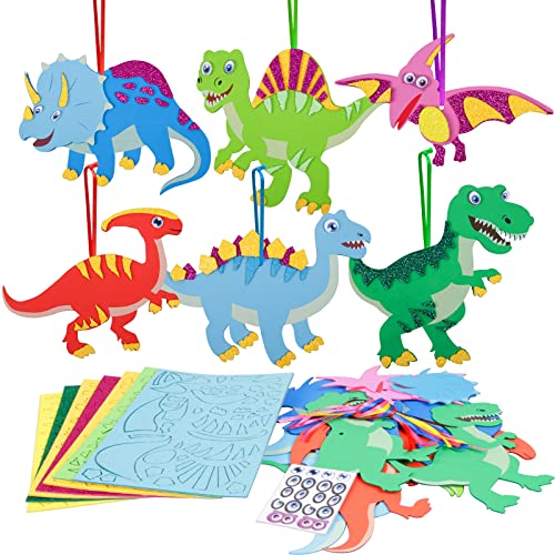 LAMEK 12 Kits de Manualidades de Dinosaurios para...