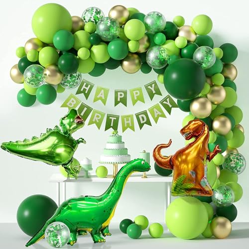 Pararty Decoracion Dinosaurios Cumpleaños, Globos...