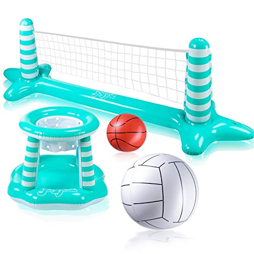 Joyjoz Inflable Voleibol Piscina Baloncesto...