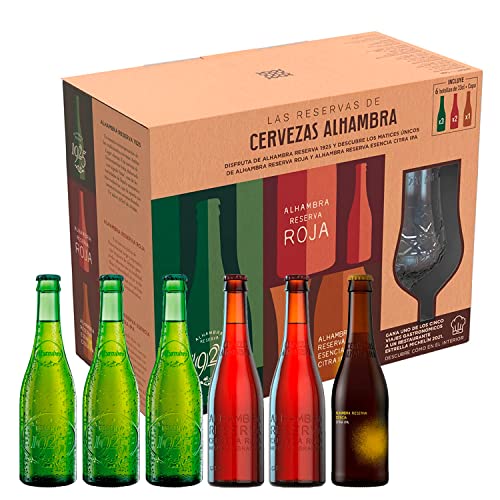 Alhambra Reserva Cerveza Pack - Estuche Regalo de...