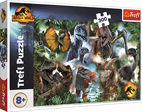 Trefl 300 Piezas Dinosaurios, Parque Jurásico,...