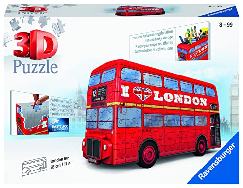 Ravensburger - Puzzle 3D London Bus (12534)
