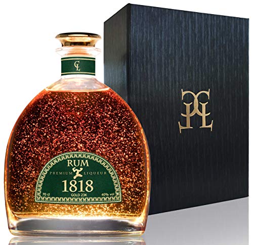 Ron XO Dominicano 1818 Premium Liqueur Gold 23K -...