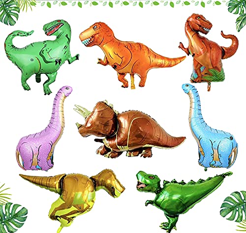Globos de Dinosaurio, 8pcs Globos de Papel de...