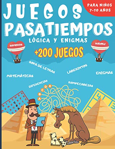 Juegos Pasatiempos Lógica y enigmas: Para niños...